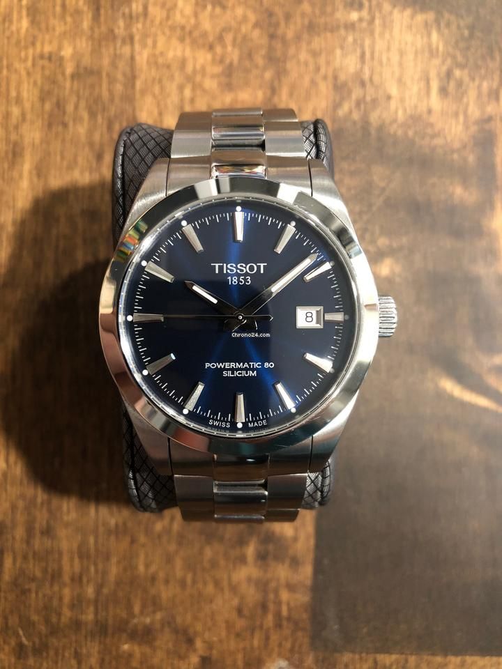 Tissot Powermatic 80 Silicium – Swiss Automatic Blue Dial Watch