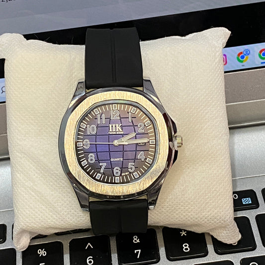 Twerk Rood Quartz Watch – Midnight Blue Dial