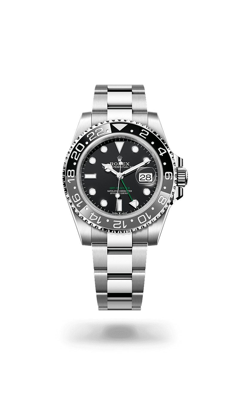 Rolex GMT-Master II Stainless Steel – Black Dial &amp; Ceramic Bezel