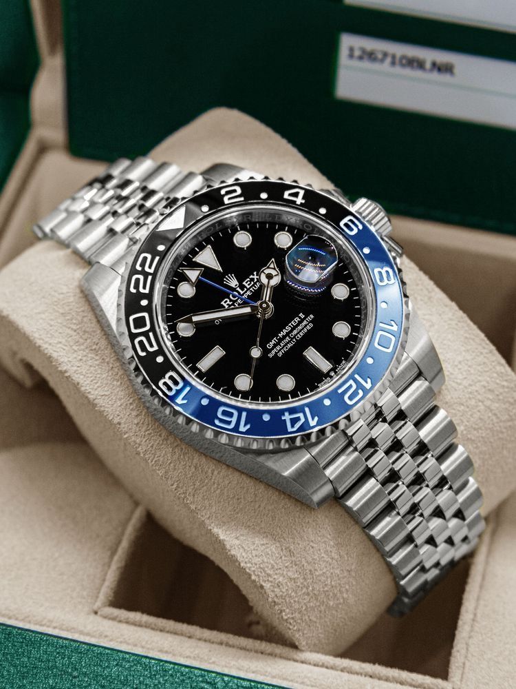 Rolex GMT-Master II “Batman” – Jubilee Bracelet Edition