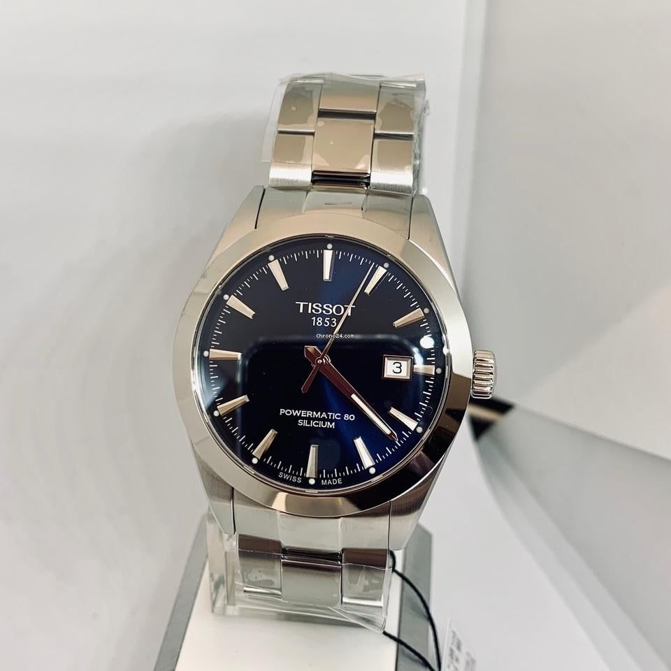 Tissot Powermatic 80 Silicium – Swiss Automatic Blue Dial Watch