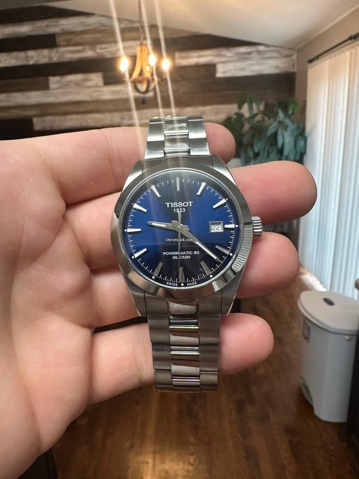Tissot Powermatic 80 Silicium – Swiss Automatic Blue Dial Watch